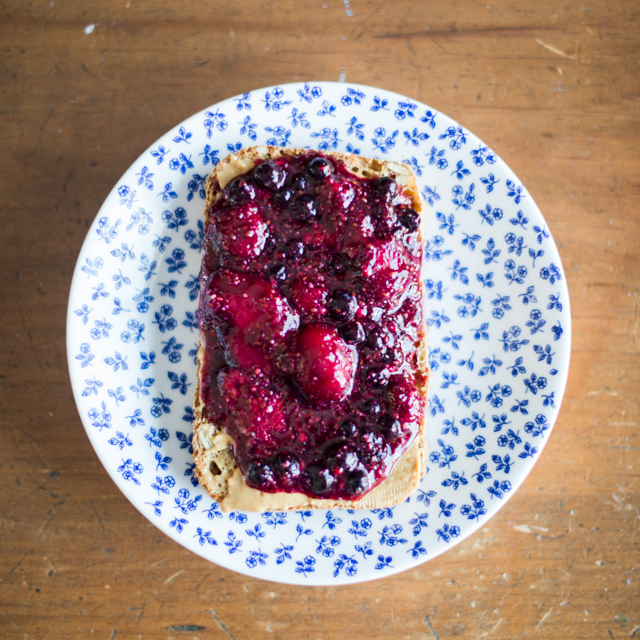 Confiture sans cuisson